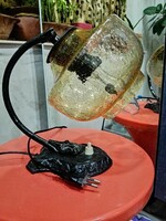 Régi Art Deco stílusú asztali éjjeli lámpa