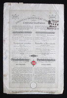 Torontáli Helyi Érdekű Vasutak (HÉV) kötvény 1000 korona 1898 - Nagybecskerek (SRB)