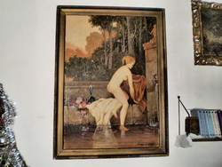 Szignózott olaj festmény