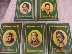 Válogatott versek könyvcsomag (Petőfi, Ady, stb.)