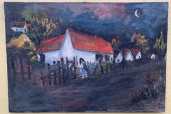 Szignózott festmény / 1 Ft-ról,nincs minimálár