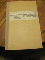 Jánosi község (Jánossomorja) és jobbágyai elleni jogi itélet (ritka nyomtatvány) 1844
