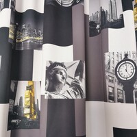 Black out fény és hőzáró sötétítő 200 cm széles x 165 cm hosszú készre varrva