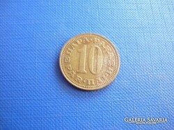 JUGOSZLÁVIA 10 PARA 1980