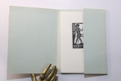 1977 - Andruskó Károly aláírt Don Quichotte ábrázolások Exlibrisen 36 darabos ritka gyűjtemény !!