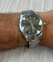 OMEGA óra,Aqua Terra 150M automata szerkezetű karóra,óra, ,SAJÁT FOTÓK IS! 1:1 clone!