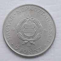 5 Forint 1967 érme, fémpénz - Magyarország 5 Forint 1967 pénzérme