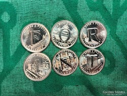 5 Forint 2021 ! 75 Éves A  FORINT -    SOR  ! Nem Volt Forgalomban  ! Verdefényes  !