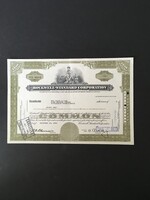 Amerika Rockwell Manufacturing Company Részvényigazolás 1964.