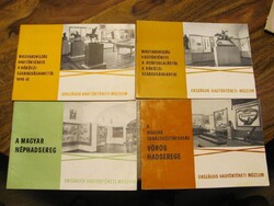 Országos Hadtörténeti Múzeum kiadványai (7 db.) - 1964-74-ig