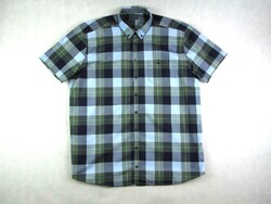 EREDETI CALAMAR (2XL / 3XL) RÖVID UJJÚ FÉRFI KOCKÁS ING