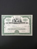 Amerika Általános Élelmiszeripari Részvénytársaság Részvénytanúsítvány 1971.