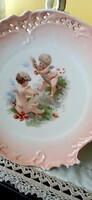 Antique Putto Serving Plate