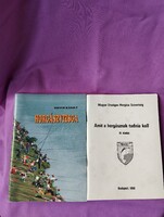 Horgász könyv. 2 darab.