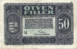 50 fillér 1920 1.