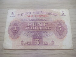 5  Schilling  1944  Ausztria