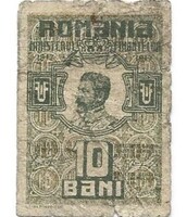 10 bani 1917 Románia Ritka