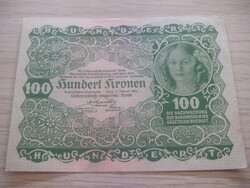 100  Korona 1922  Ausztria
