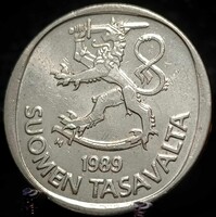 Finnország 1 márka, 1989 B07G4