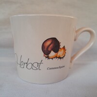 Landzeit herbst- ősz porcelán bögre, csésze.