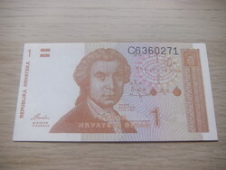 1 Dinár 1991 Horvátország