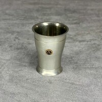 Peka Neuchatel vintage ezüstözött röviditalos pohár, fémmunka