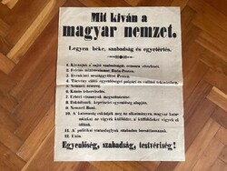 Mit kíván a magyar nemzet .