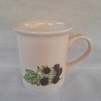 Staffordshire szedres porcelán bögre, csésze.