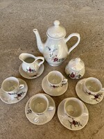 Lengyel teás kávés porcelánkészlet poland