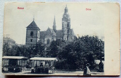 Kassa - Dóm   - antik képeslap   1911  László Béla kiadása