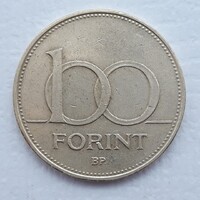 100 Forint 1995 érme, fémpénz - Magyarország 100 Forint 1995 pénzérme