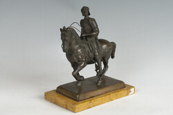 Bartolomeo Colleoni bronz lovas szobra