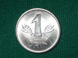 1 Forint ! 1989 ! Nem Volt Forgalomban ! Verdefényes !