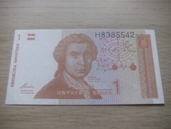 1 Dinár 1991 Horvátország