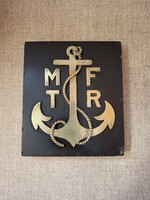 MFTR Magyar (Királyi) Folyam- és Tengerhajózási RT, (1895-1947) , levélnehezék, asztaldísz