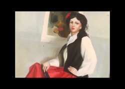 Spanyol lany-olaj& vaszon Horvath Szilvia