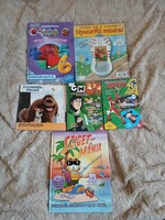 Gyerekkönyv csomag: számok, szuperhősök, cipőfűzés, állatvilág