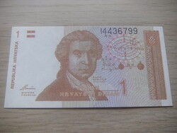 1 Dinár 1991 Horvátország