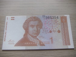 1 Dinár 1991 Horvátország