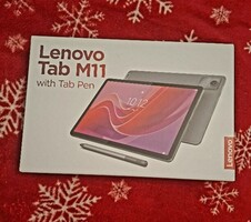 Tablet Lenovo Tab M11 4GB + 128GB tablet, Lenovo tokkal, tartóval,Lenovo aktív tollal,1 év garancia