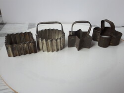 Retró sütemény , linzer kiszúrók 8 db.