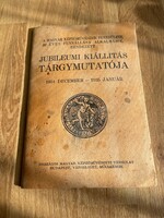 Képzőművészeti Társulat kiállítási tárgymutatók antikvár katalógus, 1931-1934