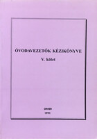 Óvodavezetők kézikönyve V. -