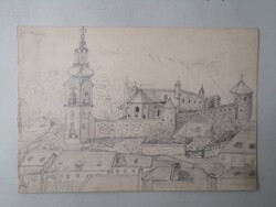 CERUZA VÁZLATOK 1850-BŐL - 8 DB