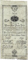 5 gulden / forint 1800 eredeti állapot ritka