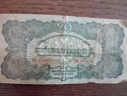 Vöröshadsereg 20 pengő 1944.
