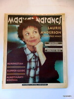 1995 július 6  /  Magyar Narancs  /  Eredeti ÚJSÁG! SZÜLETÉSNAPRA! Ssz.:  22261