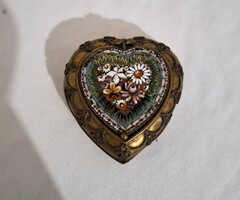 Több mint 100 éves Mikro mozaikos szelence