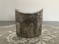 Gyönyörű holland ezüst tea doboz