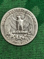 25 Cent 1946 ! 1/4 Dollár! Quarter Dollar ! USA ! Ezüst  !